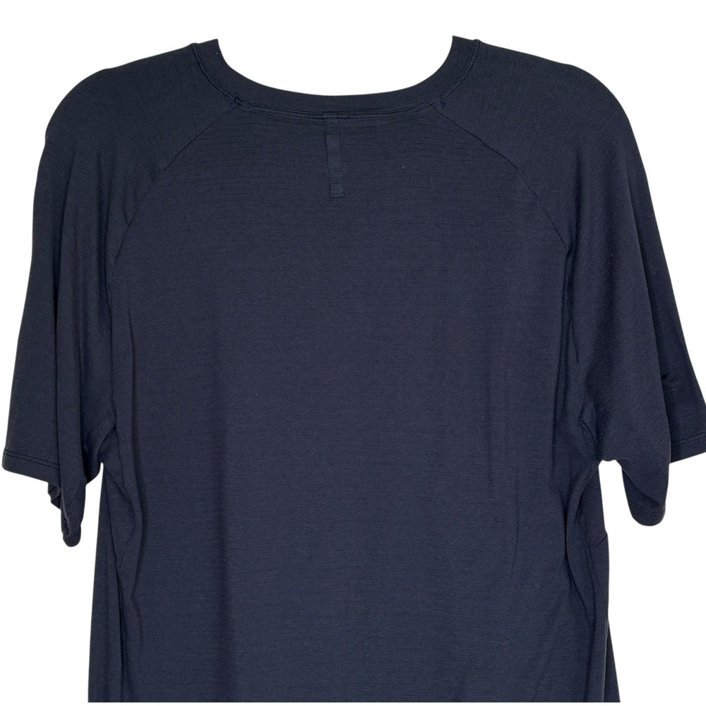 Lululemon Drysense Mesh Crewneck T Shirt M Training Workout Short Sl Stretchy - Picture 5 of 7